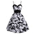 Panda vintage kjole