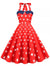 Usa Heart Pin Up Vintage Dress