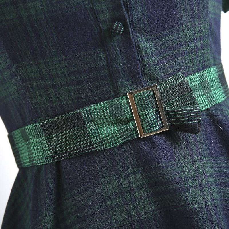 Pin Up Business Collar Vintage Dress