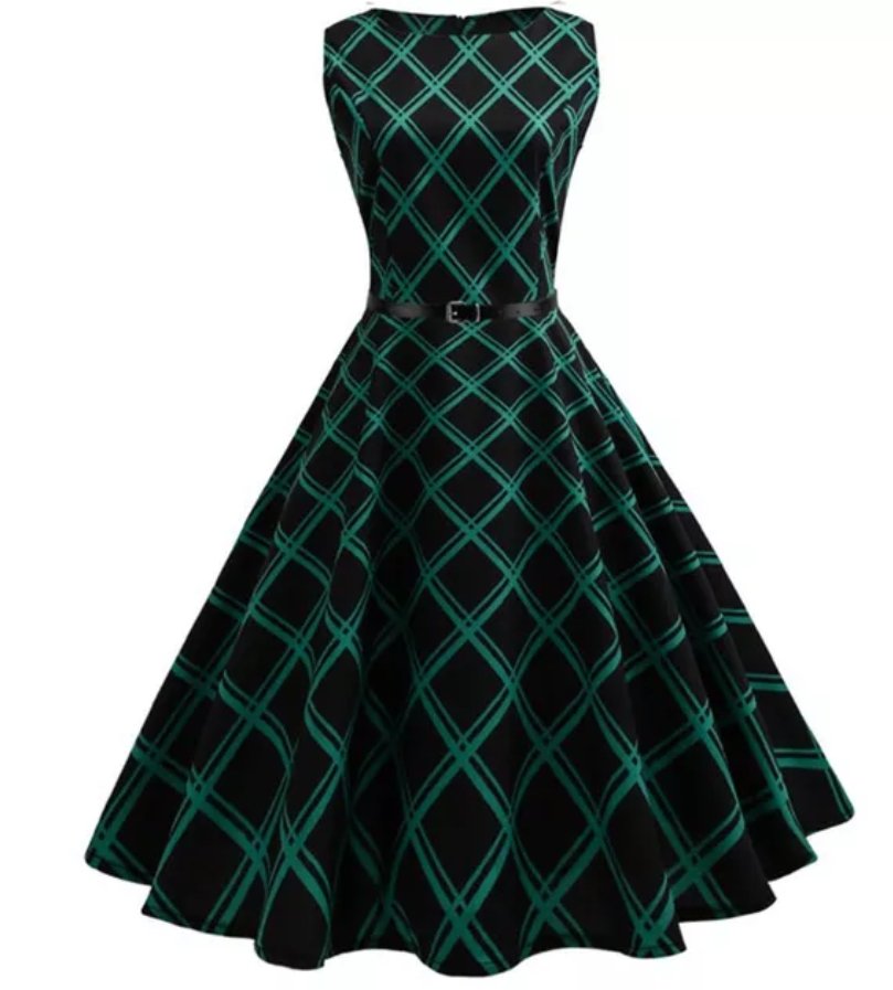 Vintage Dress Pin Up Cubes