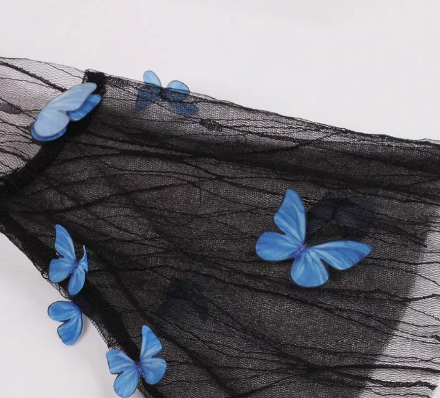 Pin Up Butterflies Vintage Dress