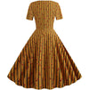 Vintage Dress Pin Up Stripes