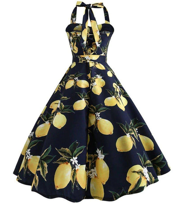 Pin Up Vintage Dress Cheap Lemons Vintage Dresses Dresses Vintage