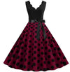 Vintage Purple Pin Up Dress