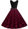 Vintage Purple Pin Up Dress
