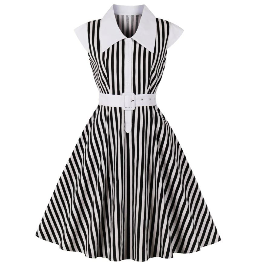 Vintage Pin Up Rock Dress