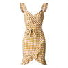 Yellow Beach Vintage Dress
