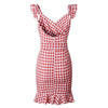 Red Beach Vintage Dress