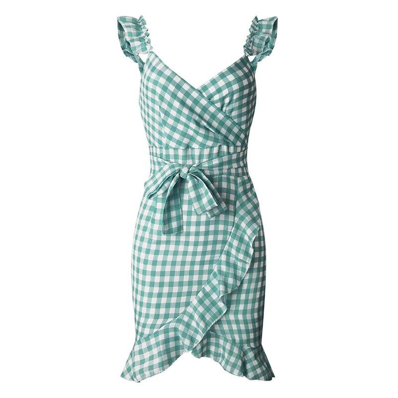 Green Beach Vintage Dress