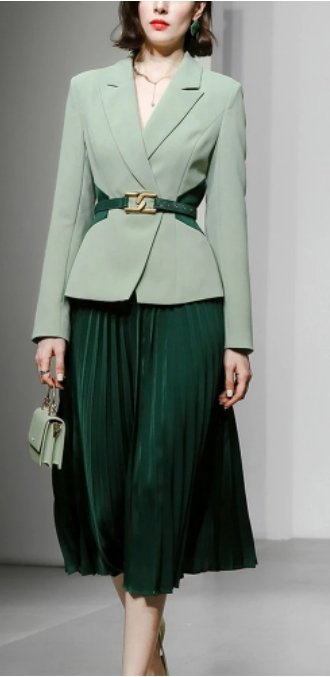 Powdered Vintage Dress
