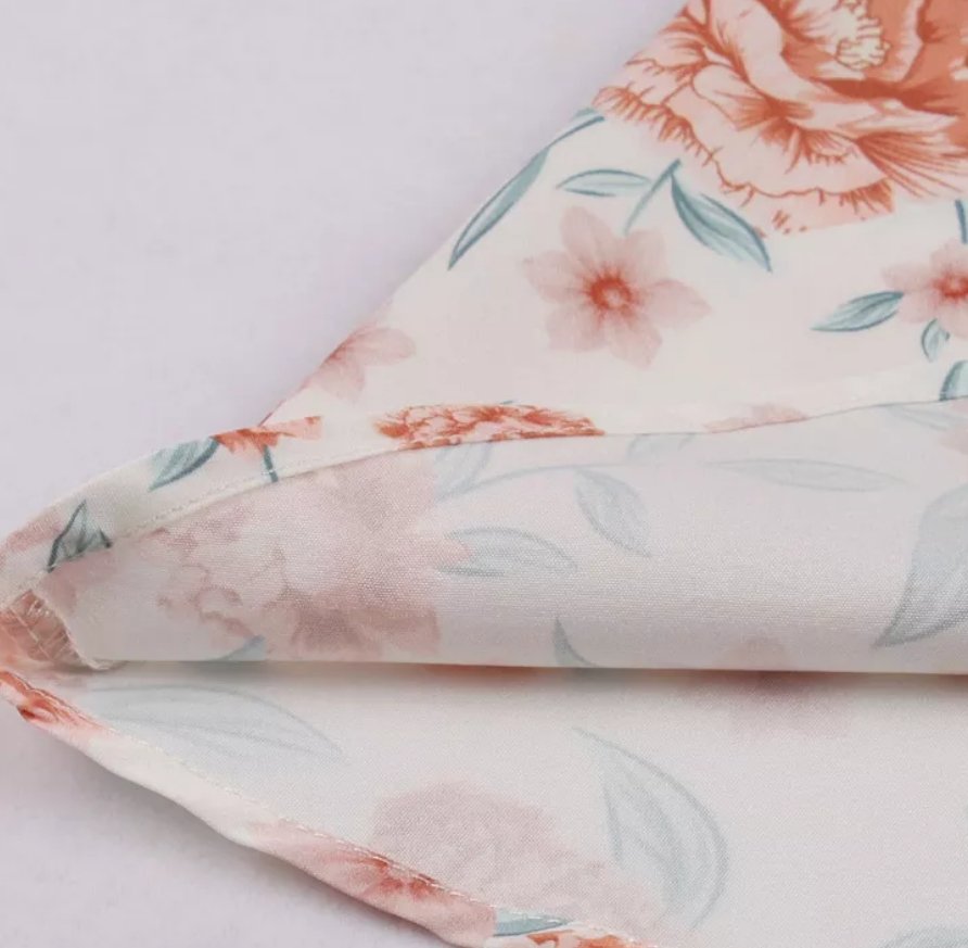 Vintage Pink Wedding Dress