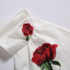 White Lace Rockabilly Vintage Dress