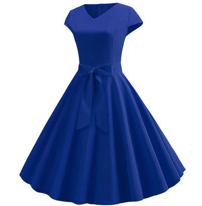 Blue Romantic Vintage Dress