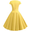 Yellow Romantic Vintage Dress