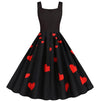 Cat Valentine's Day Vintage Dress