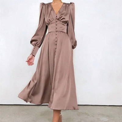 Vintage Satin Dress