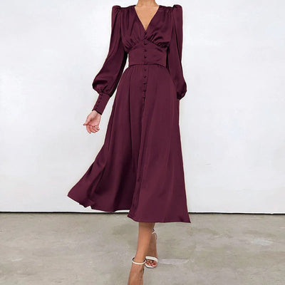 Vintage Satin Dress