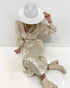 Vintage Satin Dress