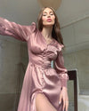 Vintage Satin Dress