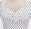 White Sexy Pin Up Vintage Dress