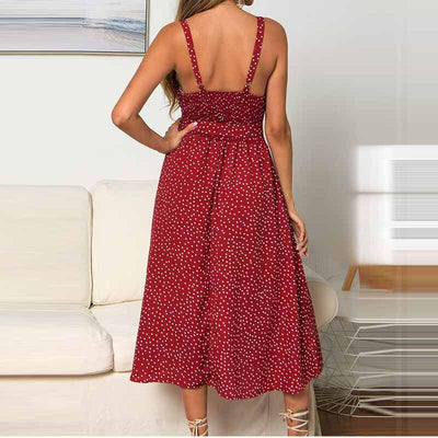 Red Vintage Sixties Dress