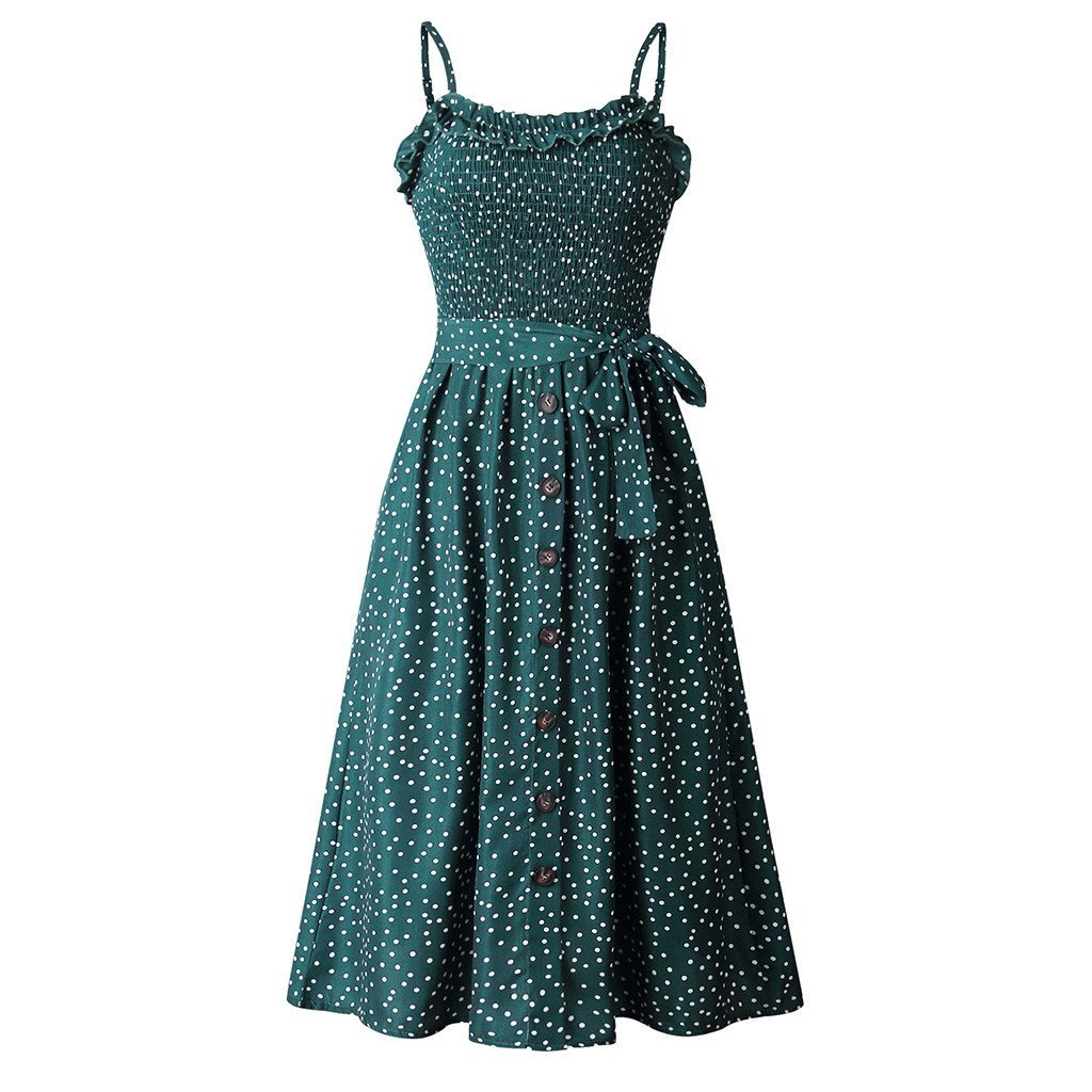 Vintage Sixties Dress Green