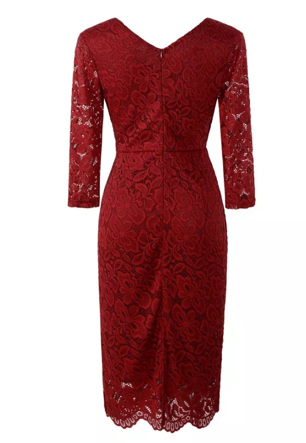 Red Suit Vintage Dress