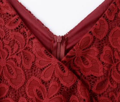 Red Suit Vintage Dress