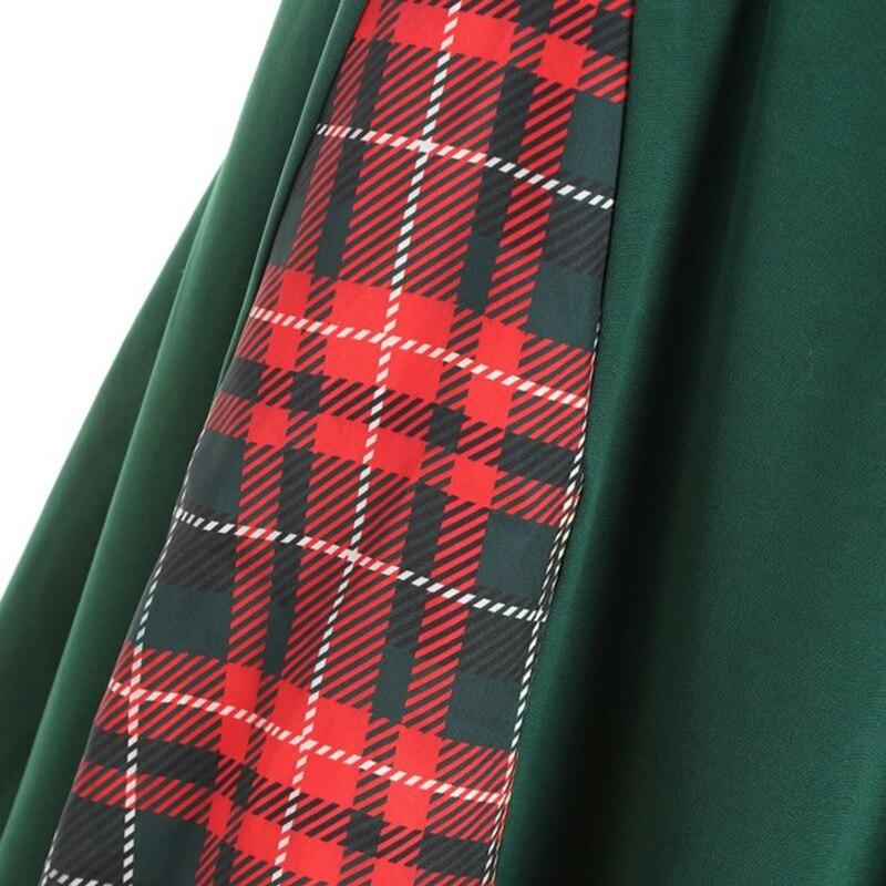 Green Tartan Vintage Dress