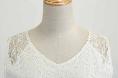 Vintage Trapeze Dress White