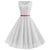 Vintage Trapeze Dress White