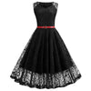 Vintage Trapeze Dress Black