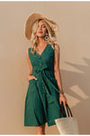 Emerald Green Vintage Dress