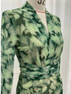 Vintage Green 40s Dress