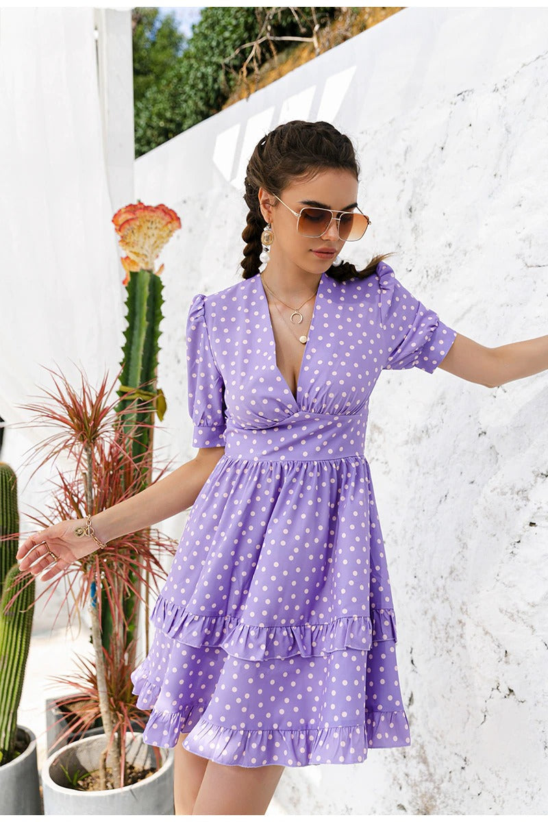 Violet Vintage Dress