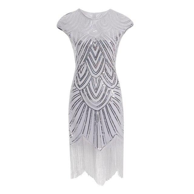 White 20s Dress