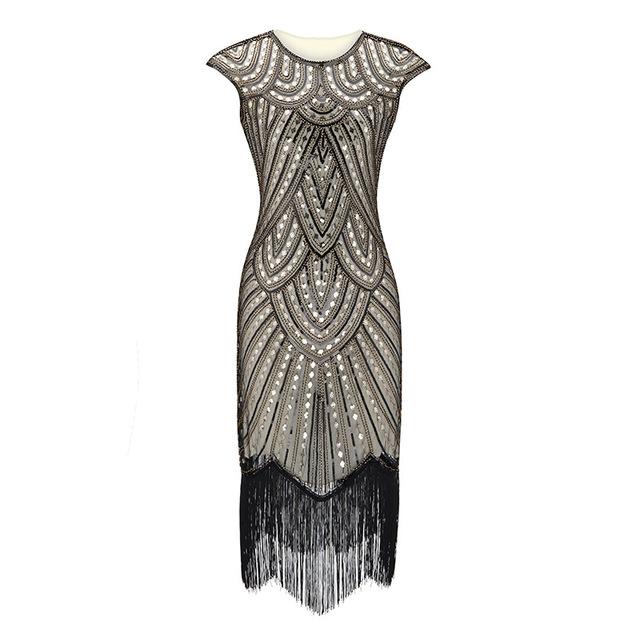 Gray 20s Dress