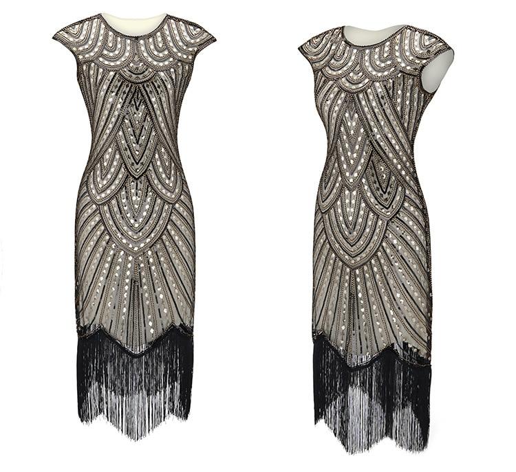 Gray 20s Dress