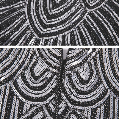 Silver 20s Dress