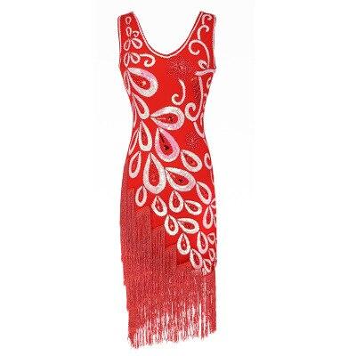 20s Style Dress Red