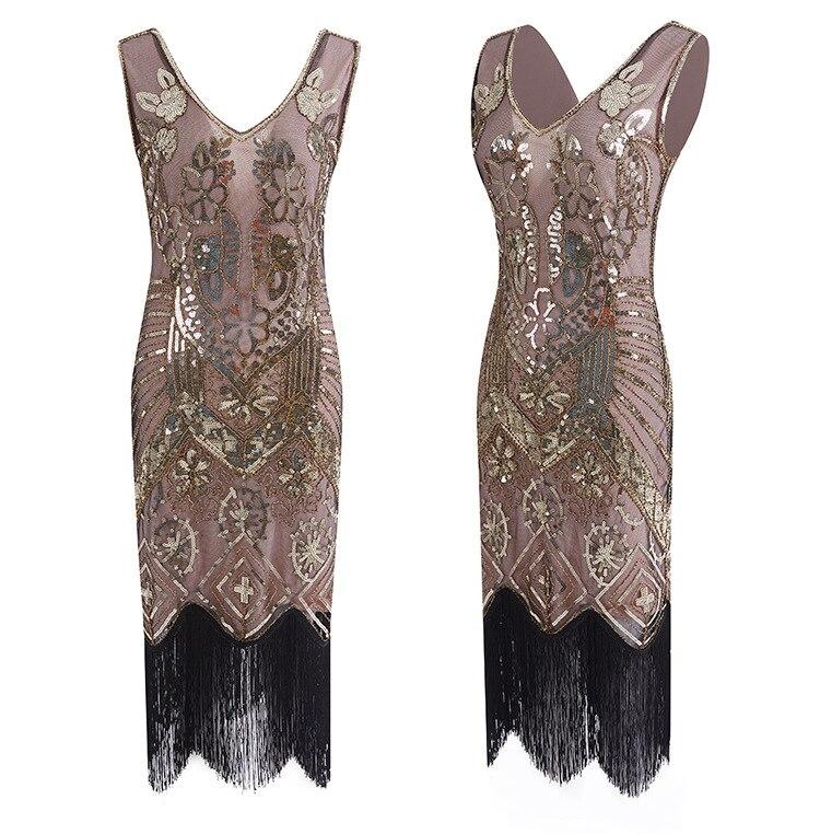 Vintage 1920s Dress Paris Pink