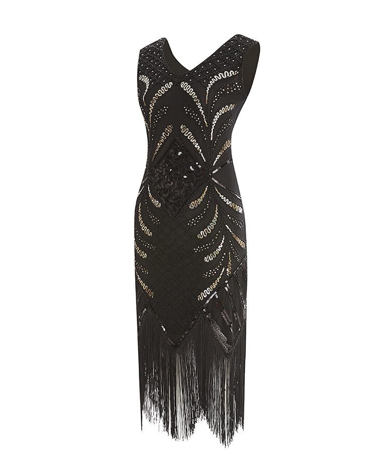 Black 20s Style Dress