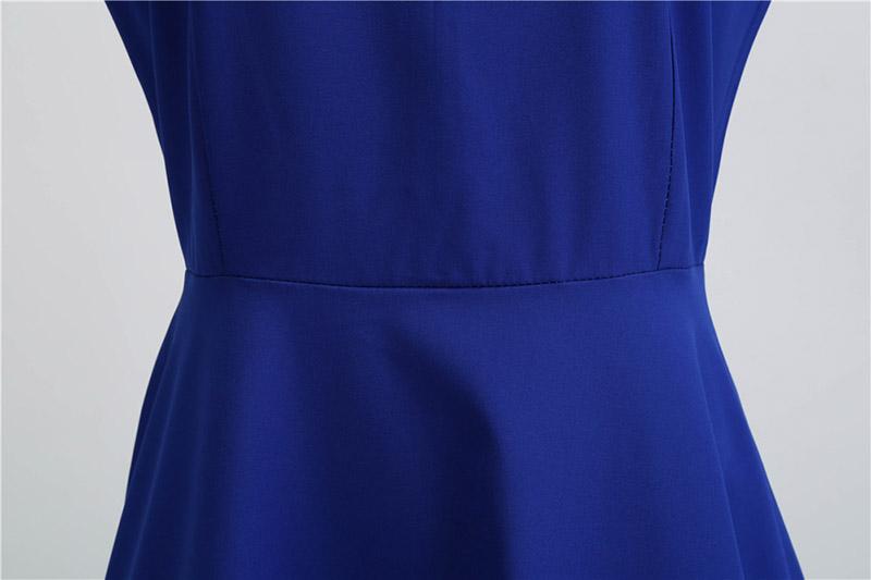 Blue Lace Vintage Dress