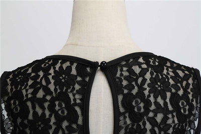 Vintage Lace Dress Green