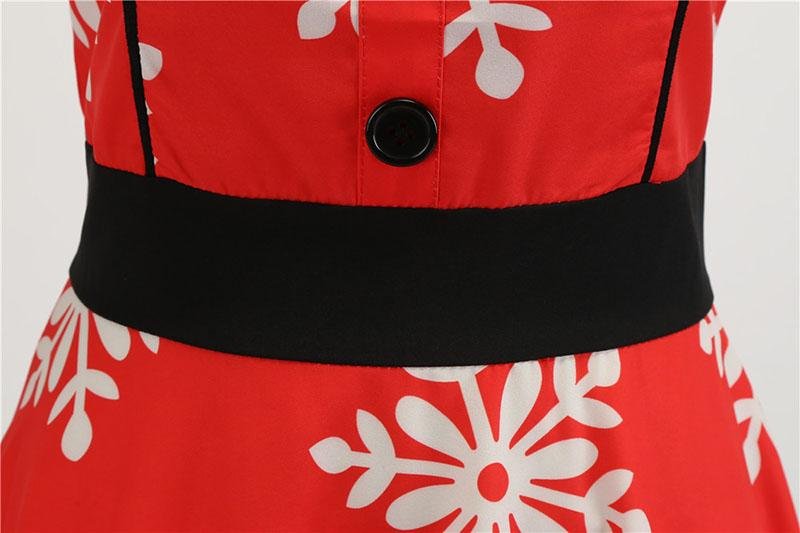 Snowflake Vintage Dress