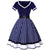 60s Dress Blue