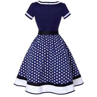 60s Dress Blue