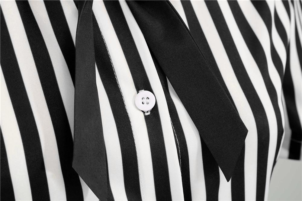 Vintage Retro Black And White Dress