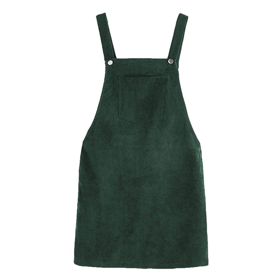 Green Vintage Velvet Teenage Dress