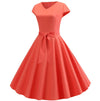 Pink 50s Pin Up Dress